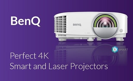 BenQ Smart and Laser Projectors distributors in uae